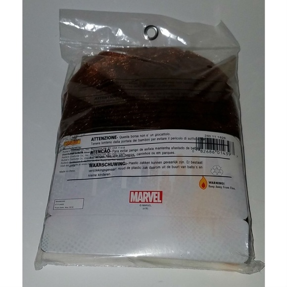 NEW Marvel Squirrel Girl Halloween Costume WITH WIG Girls Medium 8-10 (AGE 5-7) - Picture 3 of 9